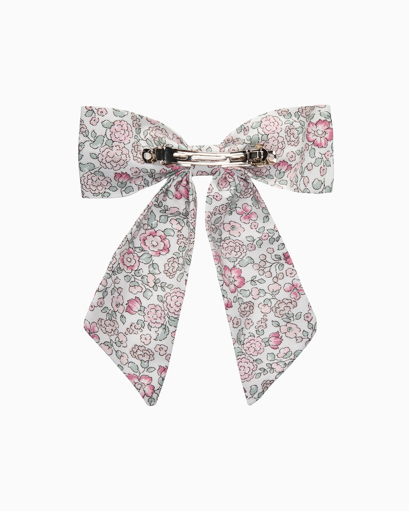 Bow Hair Clip in Pink Arabella