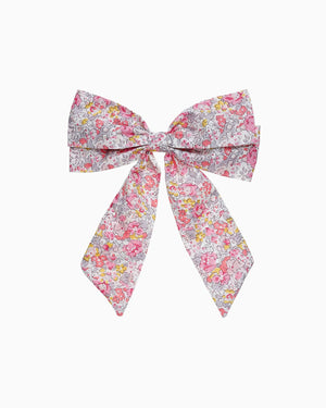 Lily Rose Clip Extra Large Bow Hair Clip in Claire Aude