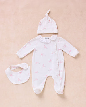 Trotters Childrenswear Gift Set Pale Pink Bunny Gift Set