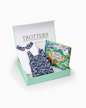 Trotters Childrenswear Gift Set Liberty Zoo Gift Set