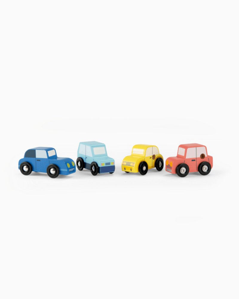 Moulin Roty Toy Moulin Roty Wooden Cars Set