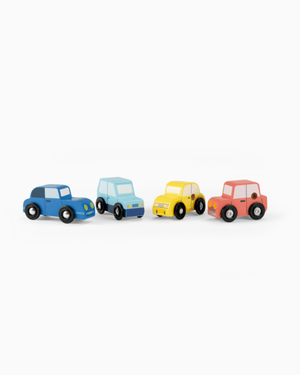 Moulin Roty Toy Moulin Roty Wooden Cars Set