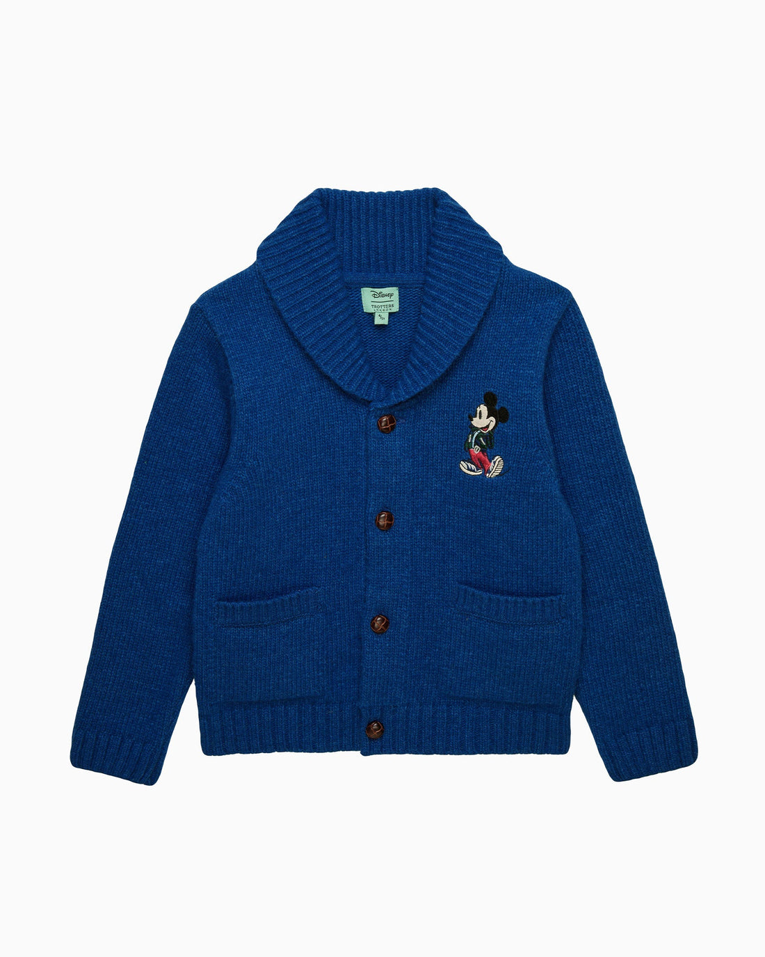 Disney X Trotters Cardigan Mickey Mouse Shawl Cardigan