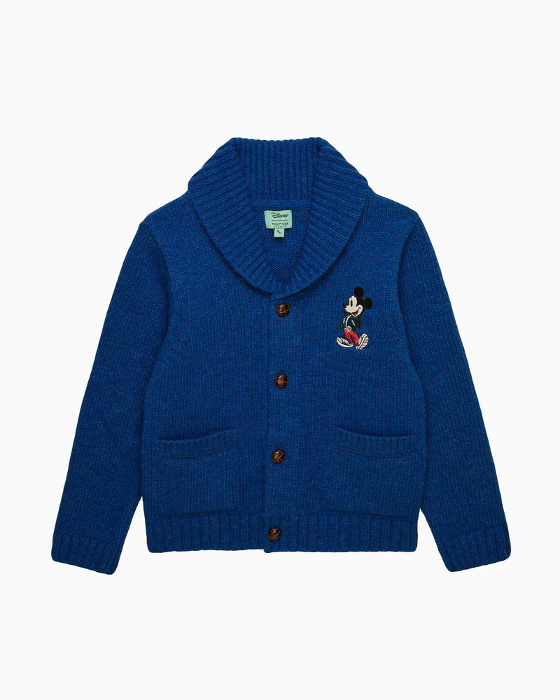Disney X Trotters Cardigan Mickey Mouse Shawl Cardigan