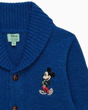 Disney X Trotters Cardigan Mickey Mouse Shawl Cardigan