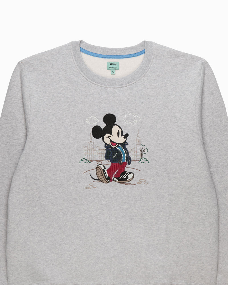 Disney X Trotters Sweatshirt Daddy Mickey Mouse Sweatshirt