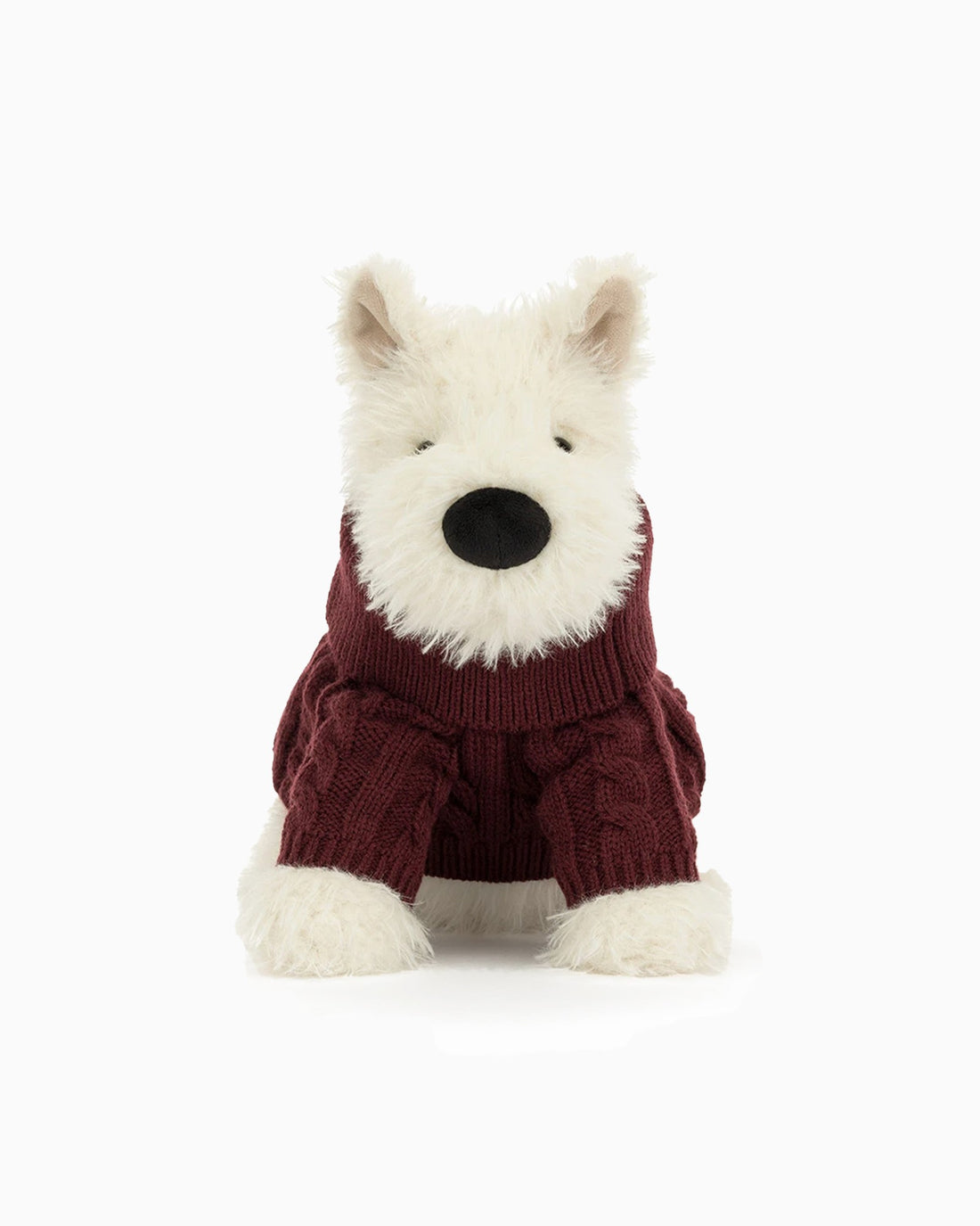 Jellycat Soft Toys Jellycat Munro Scottie Dog 'Winter Jumper'