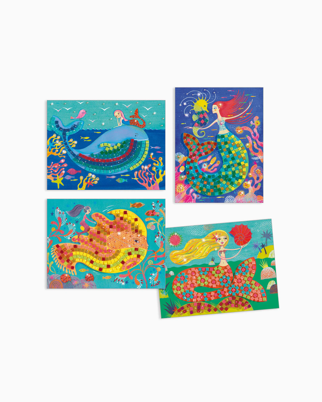 Djeco Toy Djeco Mermaid Mosaic Kit
