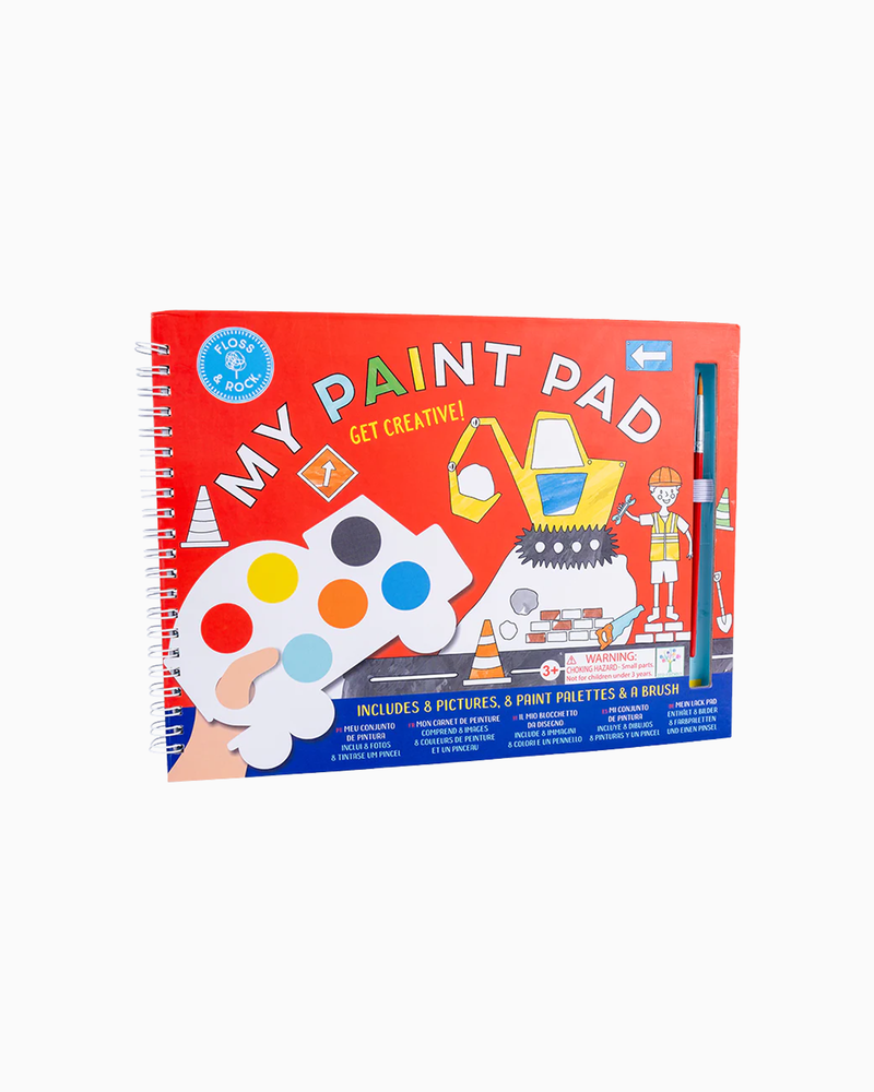 Floss & Rock Toy My Painting Pad - Construction