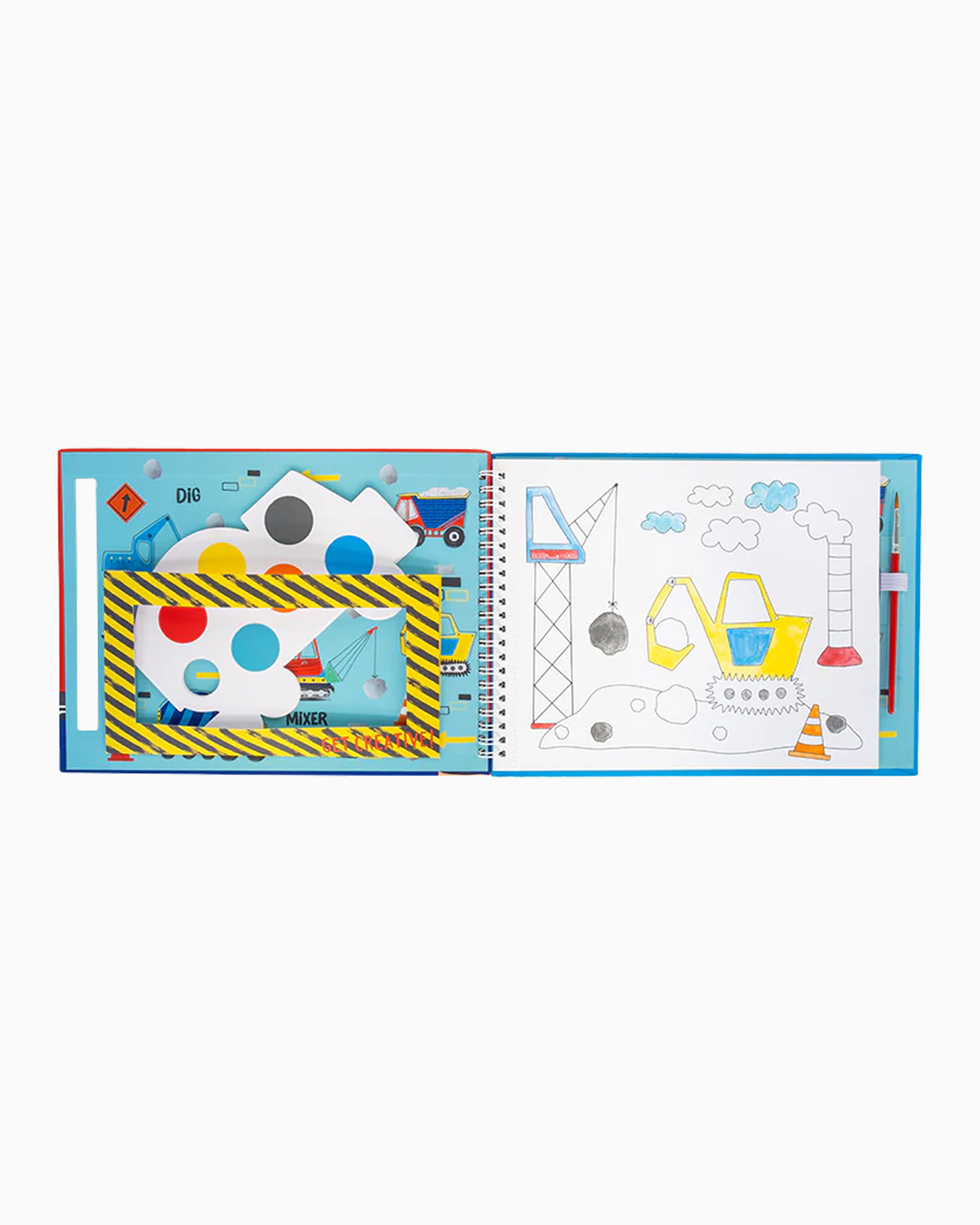 Floss & Rock Toy My Painting Pad - Construction