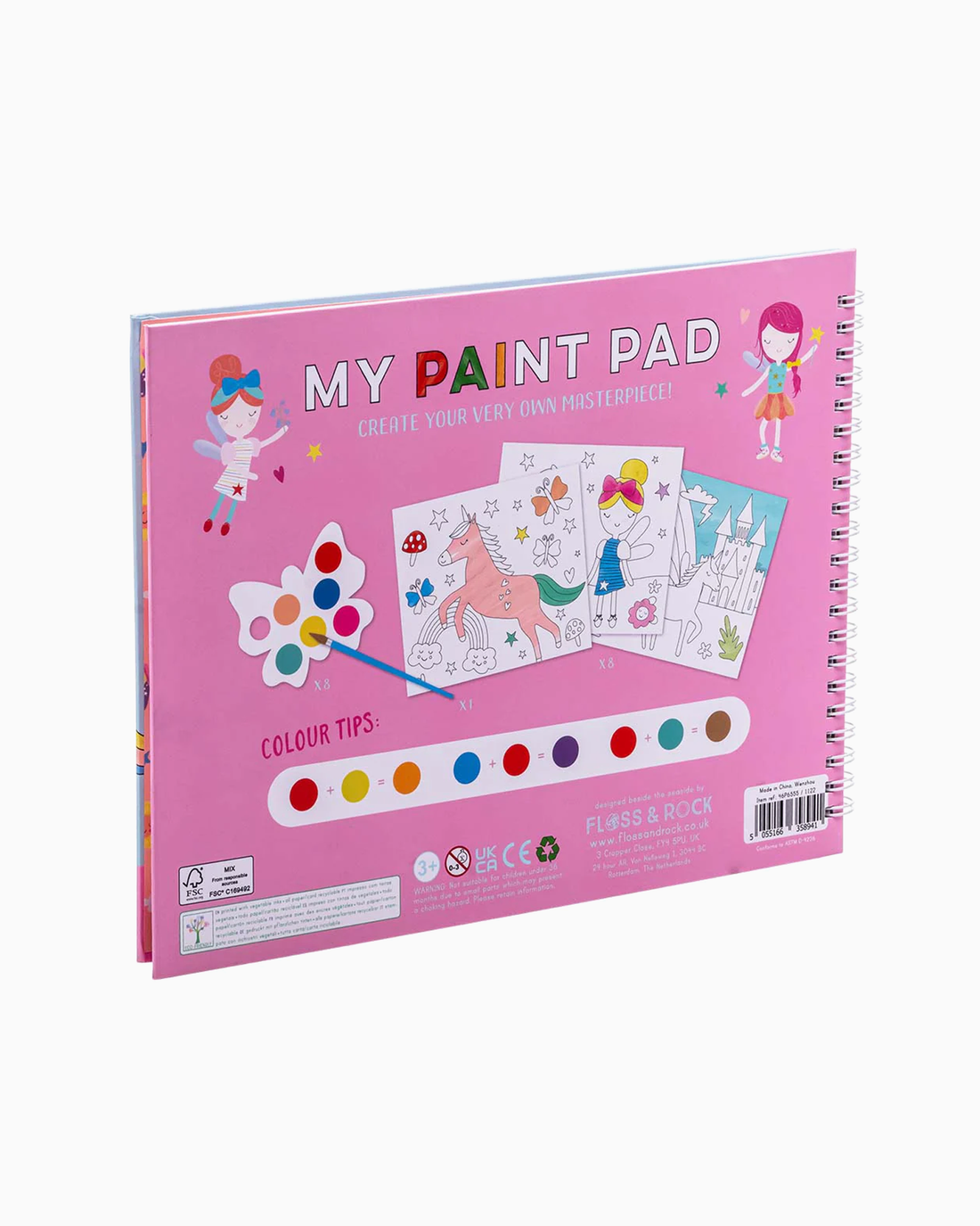 Floss & Rock Toy My Painting Pad - Rainbow Fairy