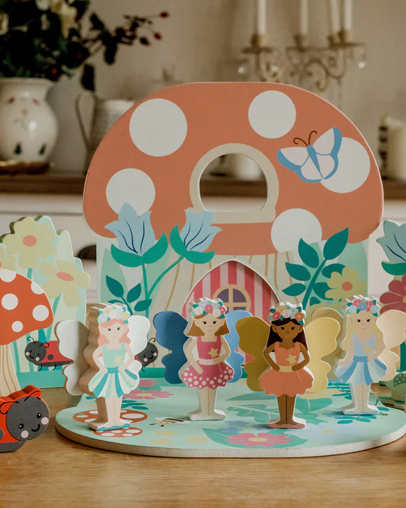 Orange Tree Toys Toy Fairy House Play Set
