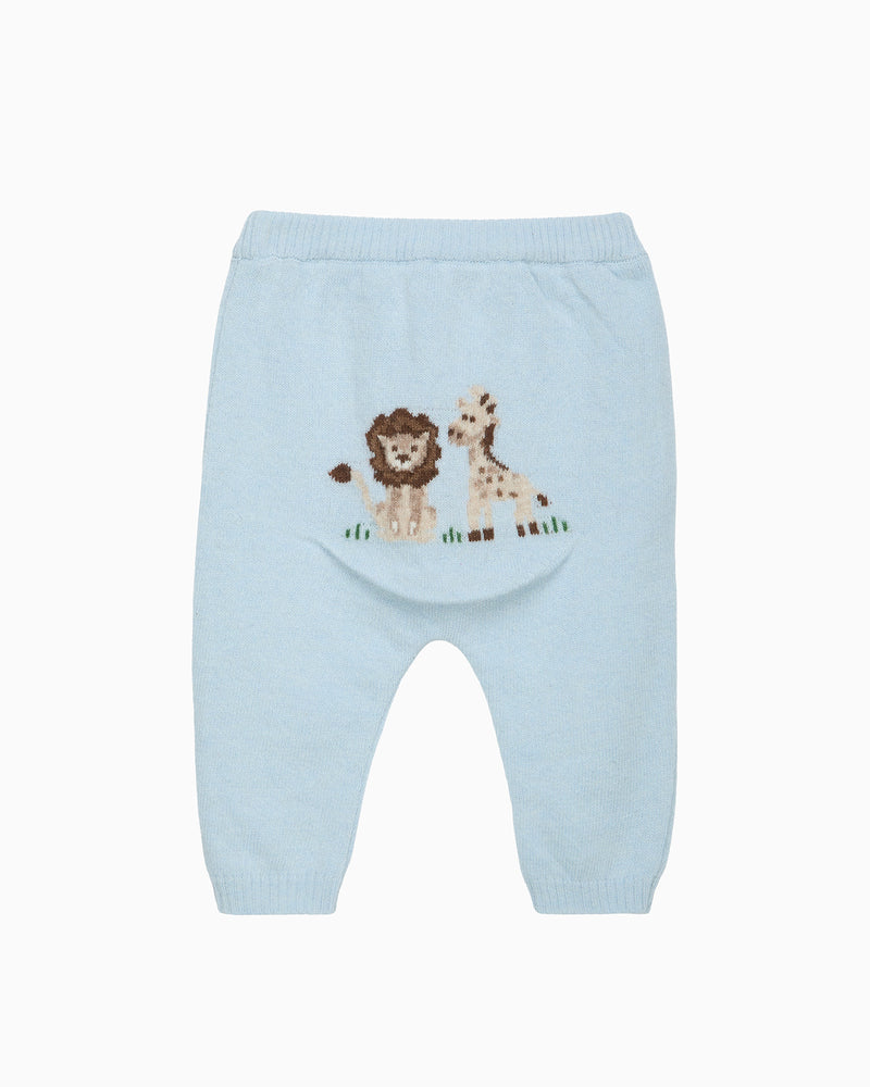 Lapinou Leggings Baby Augustus Lion & Giraffe Leggings