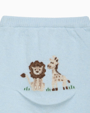 Lapinou Leggings Baby Augustus Lion & Giraffe Leggings