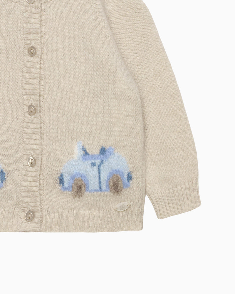 Lapinou Cardigan Baby Benji Car Cardigan