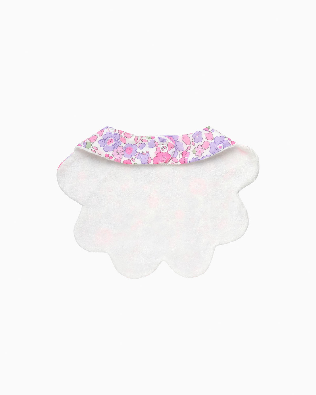 Lapinou Bib Scalloped Bib in Lilac Betsy