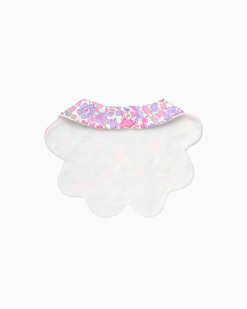 Lapinou Bib Scalloped Bib in Lilac Betsy