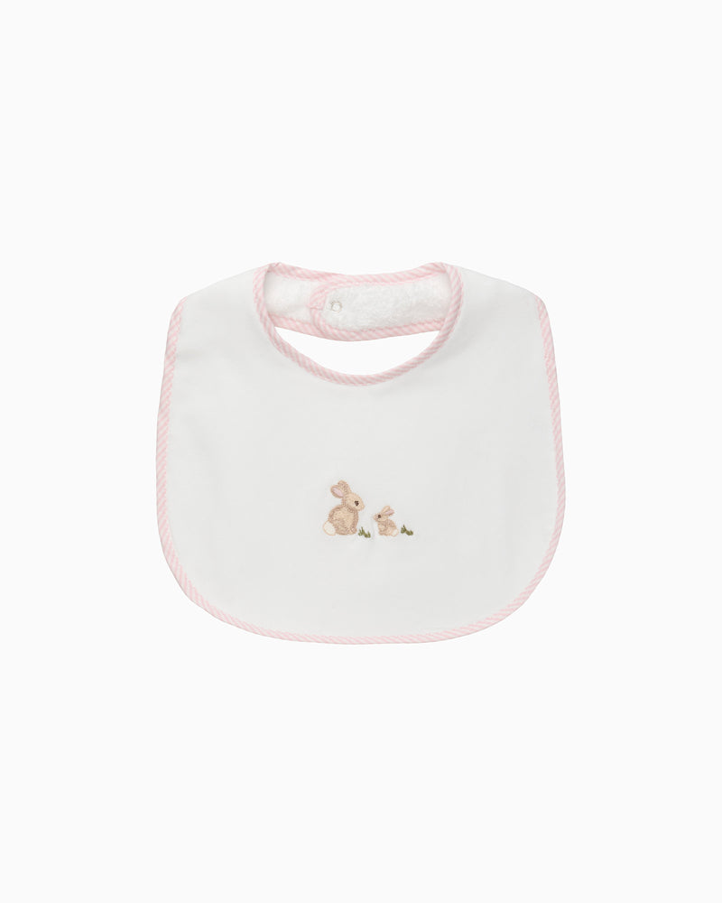 Lapinou Bib Bunny Embroidered Bib