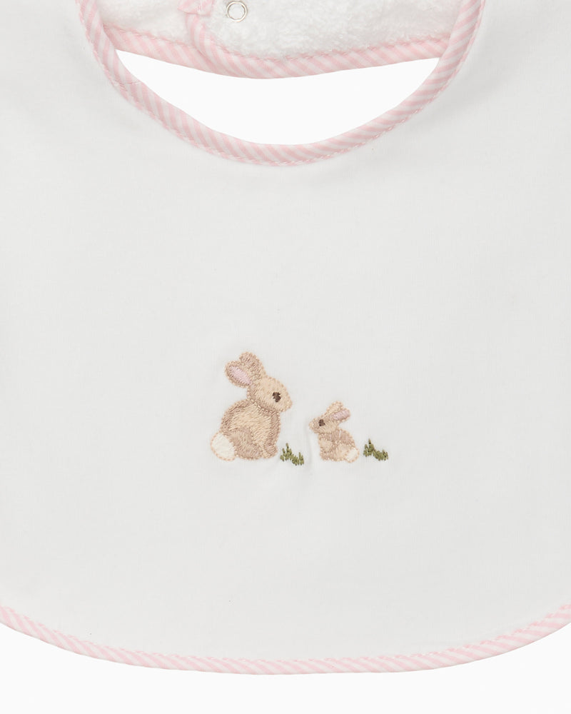Lapinou Bib Bunny Embroidered Bib