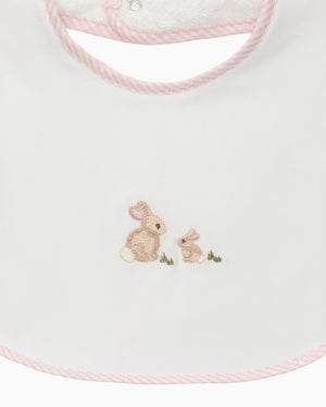 Lapinou Bib Bunny Embroidered Bib