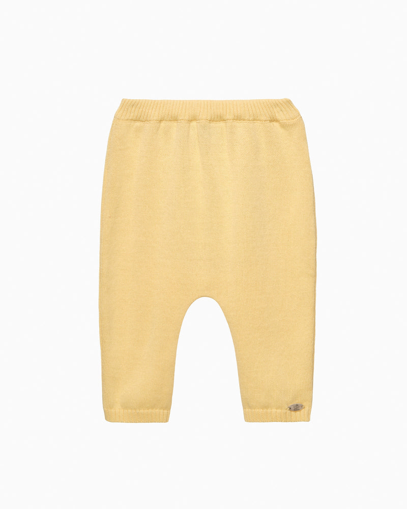 Lapinou Leggings Baby Bunny Leggings in Lemon
