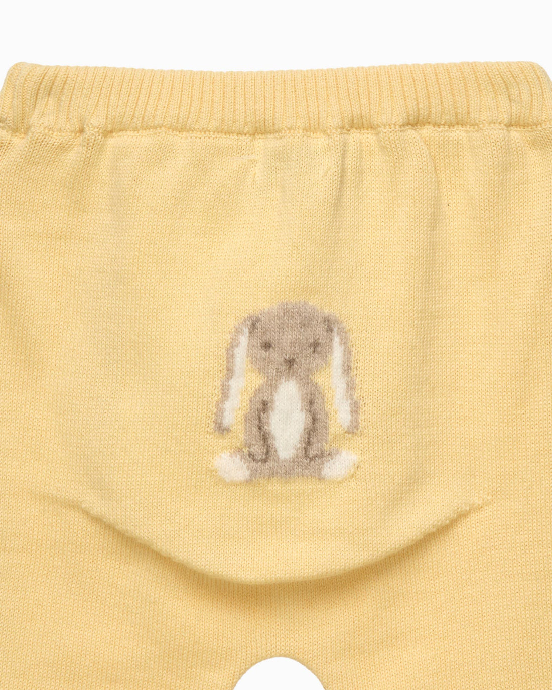 Lapinou Leggings Baby Bunny Leggings in Lemon