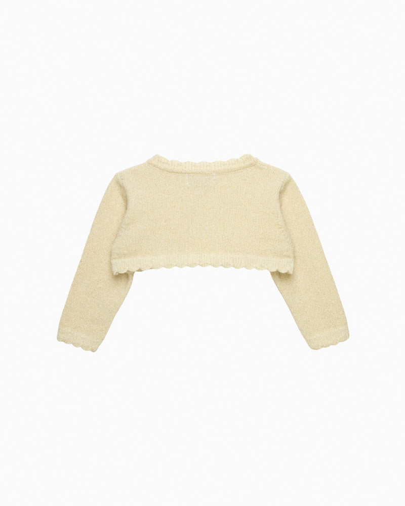 Lapinou Cardigan Baby Carla Cropped Cardigan