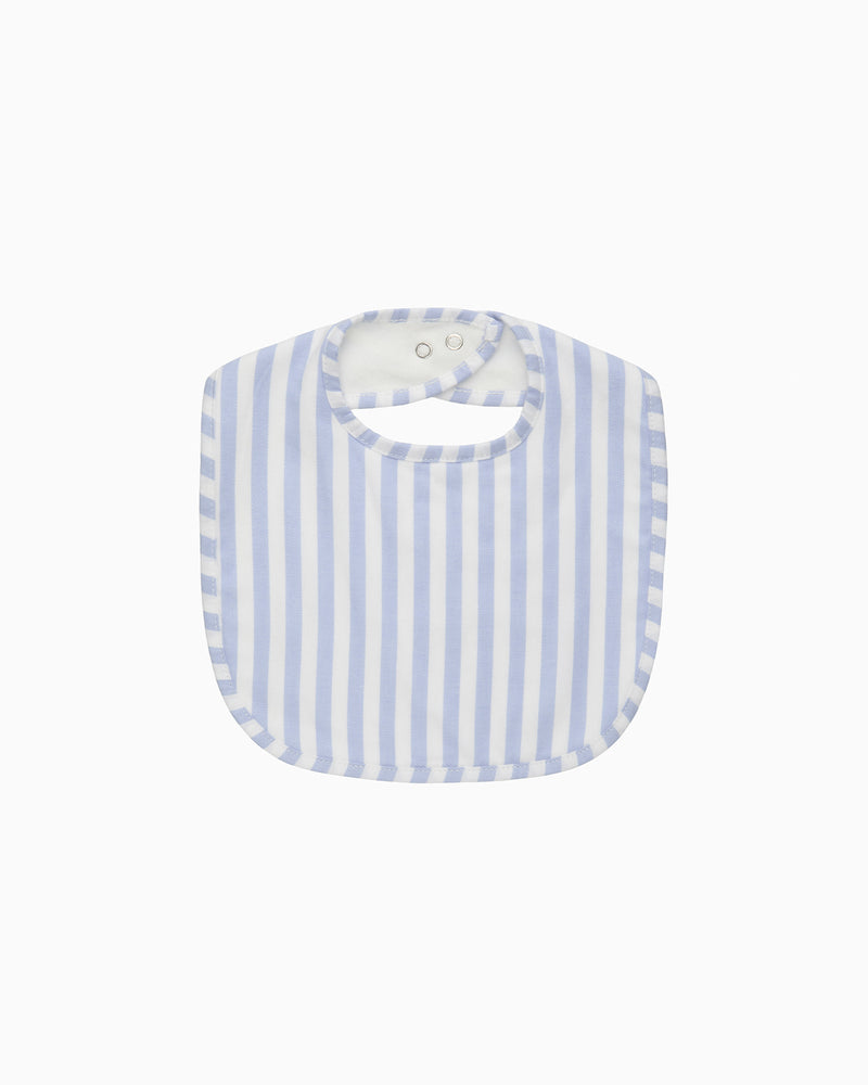 Lapinou Bib Classic Bib in Blue Stripe
