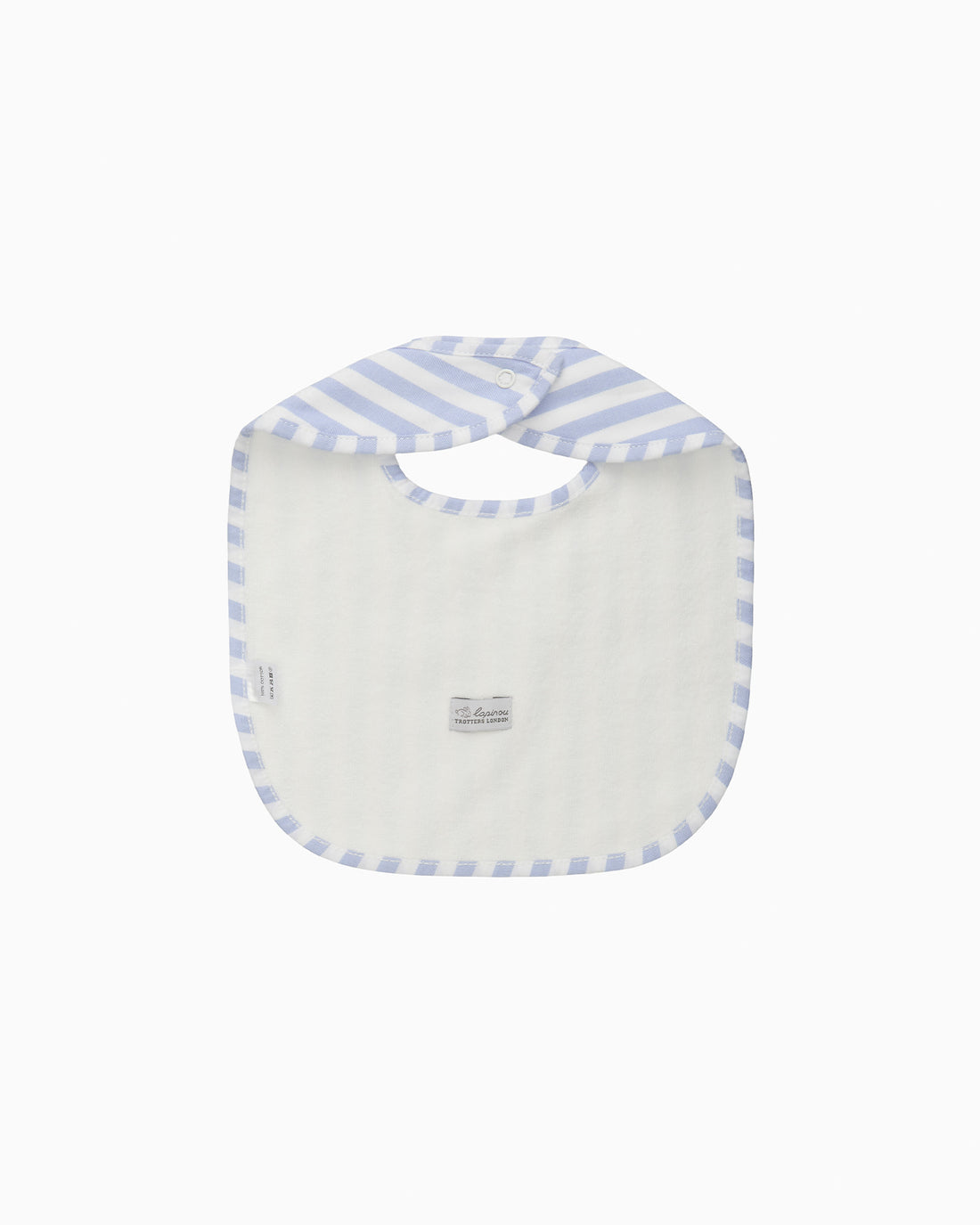 Lapinou Bib Classic Bib in Blue Stripe