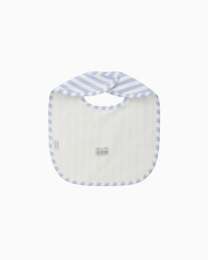 Lapinou Bib Classic Bib in Blue Stripe