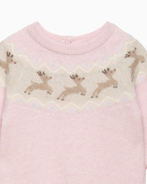 Lapinou All-In-One Baby Dasher Fairisle All In One