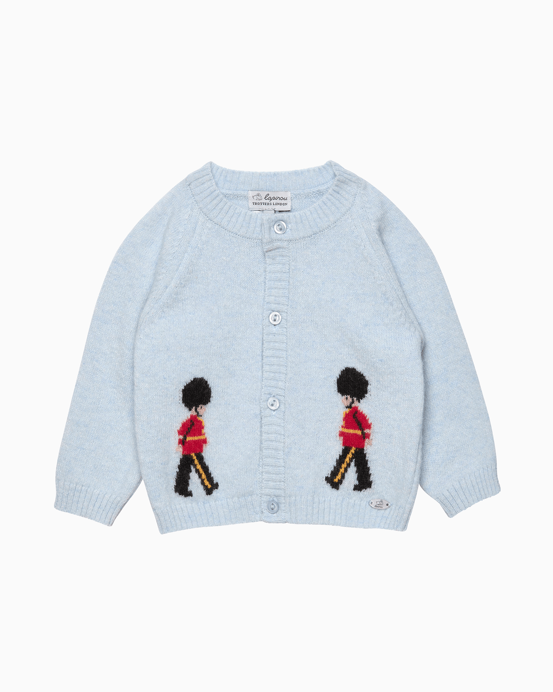 Lapinou Cardigan Baby Drumming Guardsman Cardigan