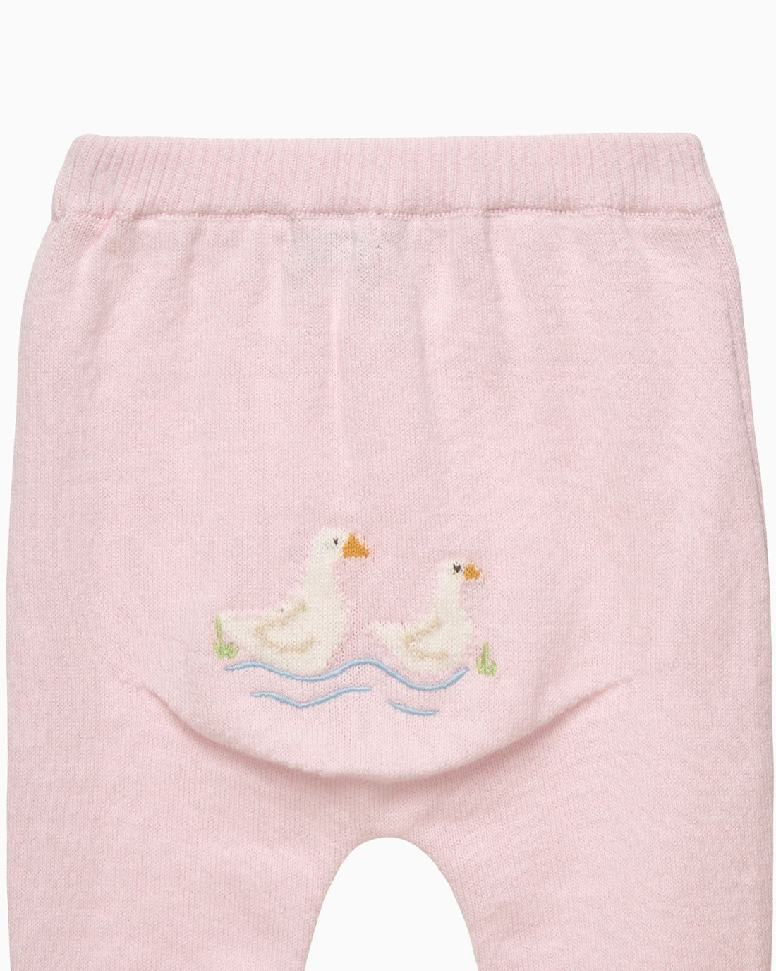 Lapinou Leggings Baby Duck Leggings in Pale Pink