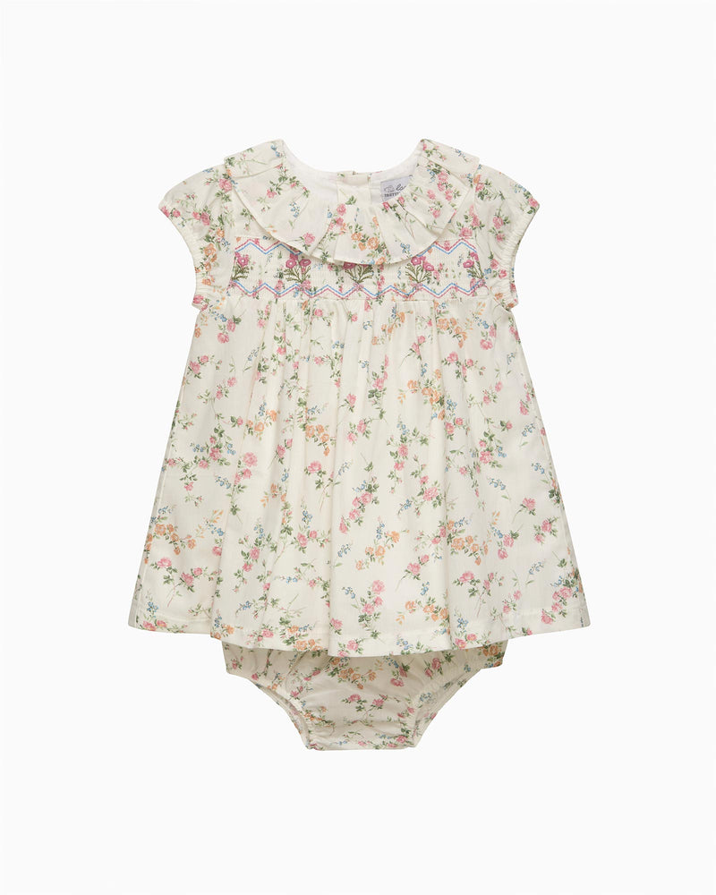 Lapinou Dress Baby Elizabeth Smocked Dress