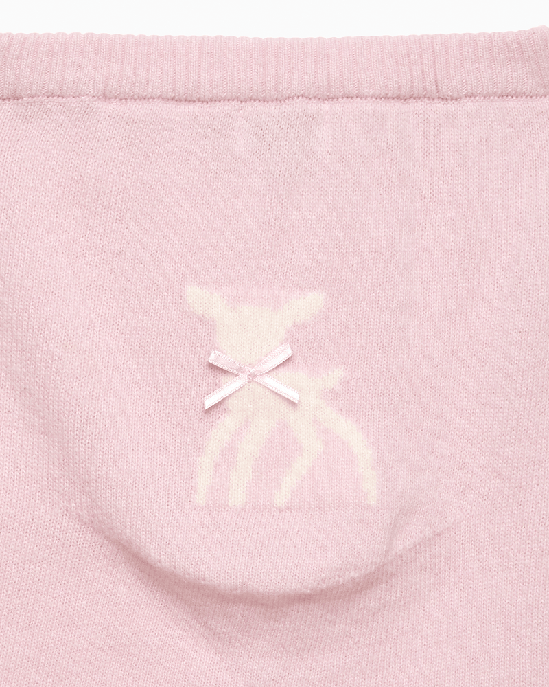 Lapinou Leggings Baby Fawn Leggings in Pale Pink