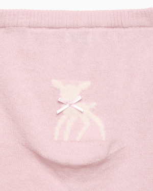 Lapinou Leggings Baby Fawn Leggings in Pale Pink