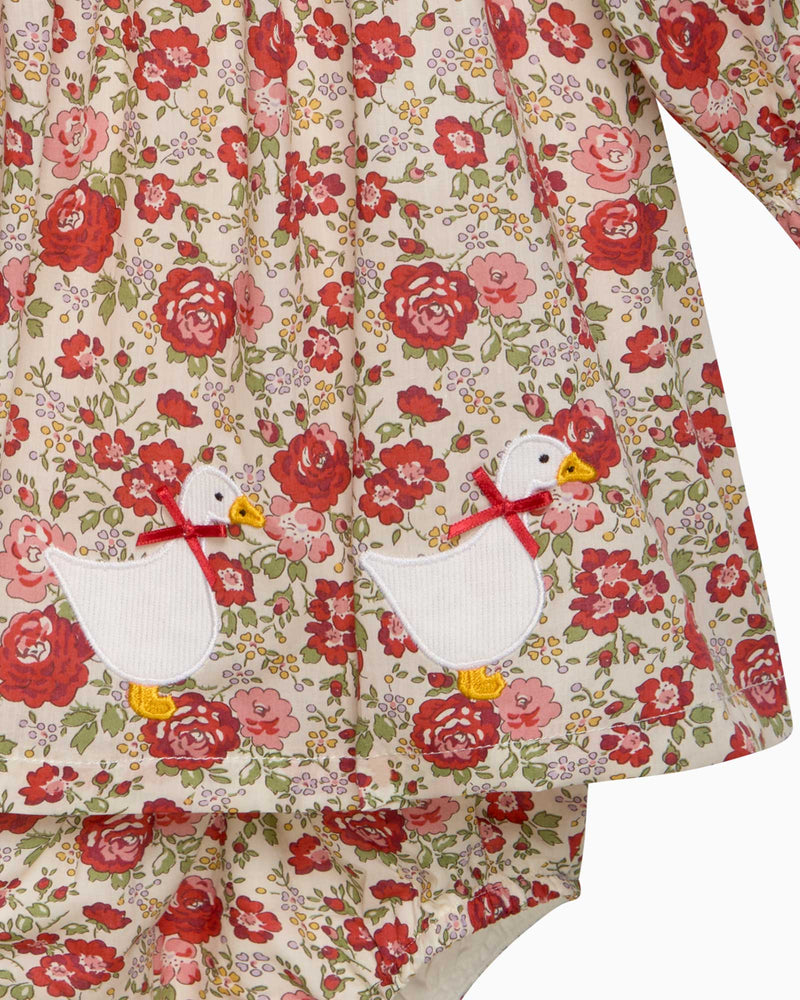 Lapinou Dress Baby Felicite Duck Dress
