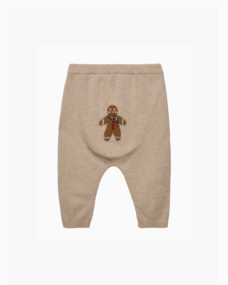 Lapinou Leggings Baby Gingerbread Man Leggings
