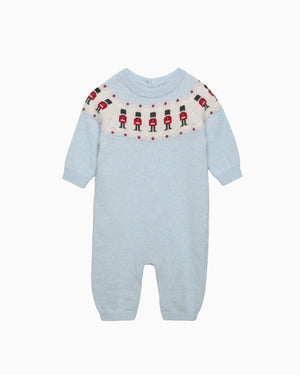 Lapinou All-In-One Baby Guardsman Fair Isle All-in-One