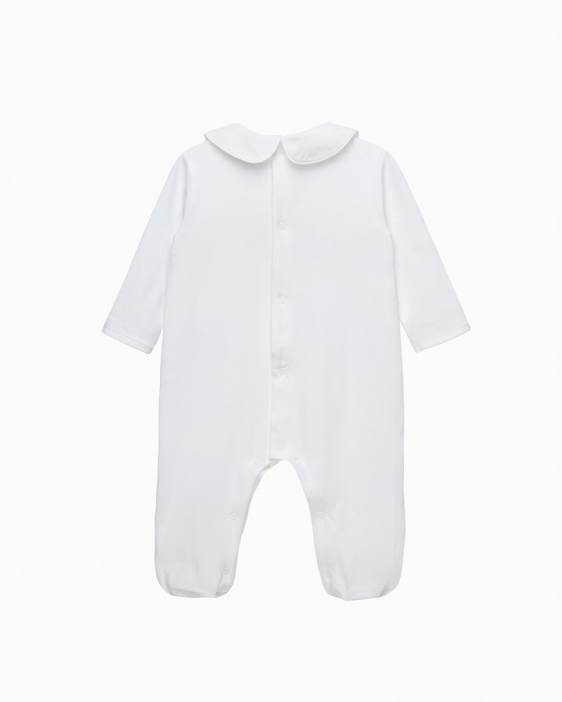 Lapinou All-in-One Baby Smocked All-in-One in Guardsman