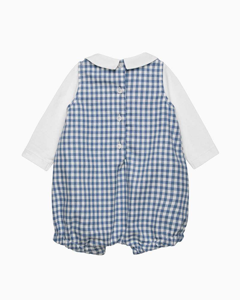 Lapinou Dungarees Baby Long Sleeved Jasper Guardsman Romper