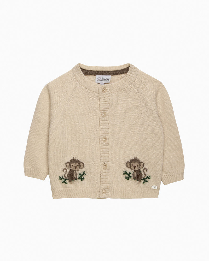 Lapinou Cardigan Baby Monkey Cardigan