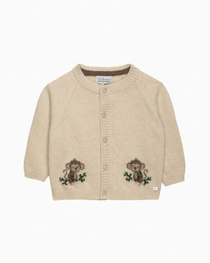 Lapinou Cardigan Baby Monkey Cardigan