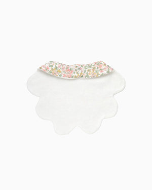 Lapinou Bib Scalloped Bib in Nazanin