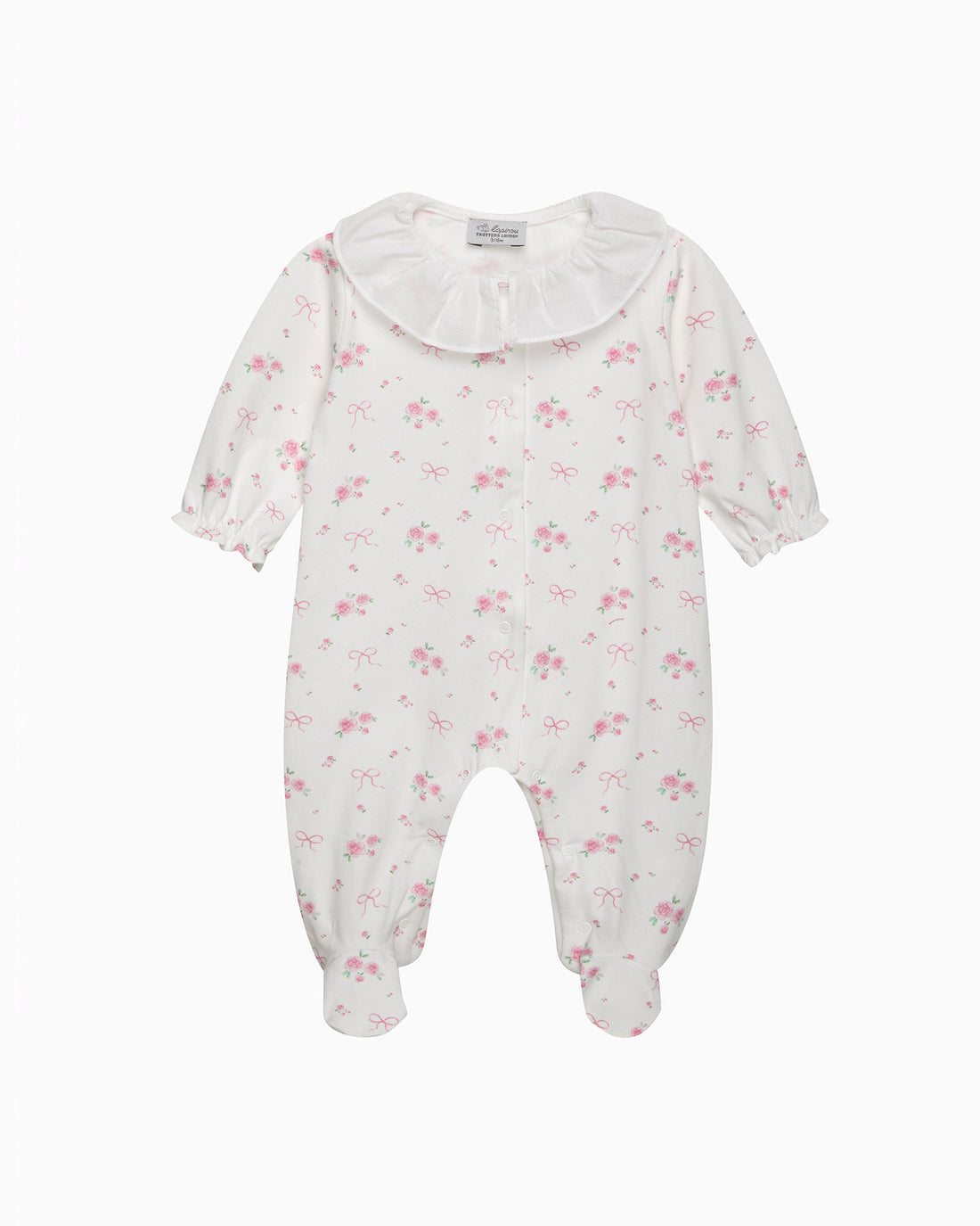Lapinou All-In-One Baby Rose & Bows All-In-One