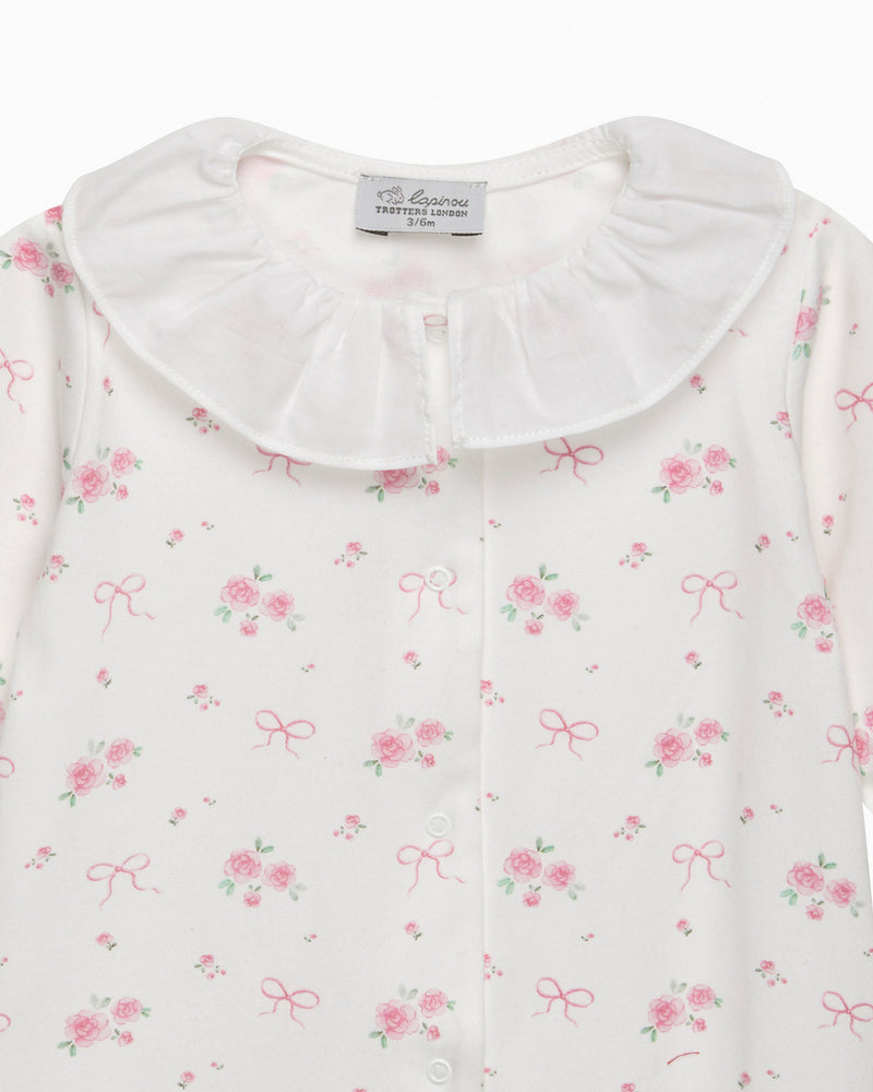 Lapinou All-In-One Baby Rose & Bows All-In-One