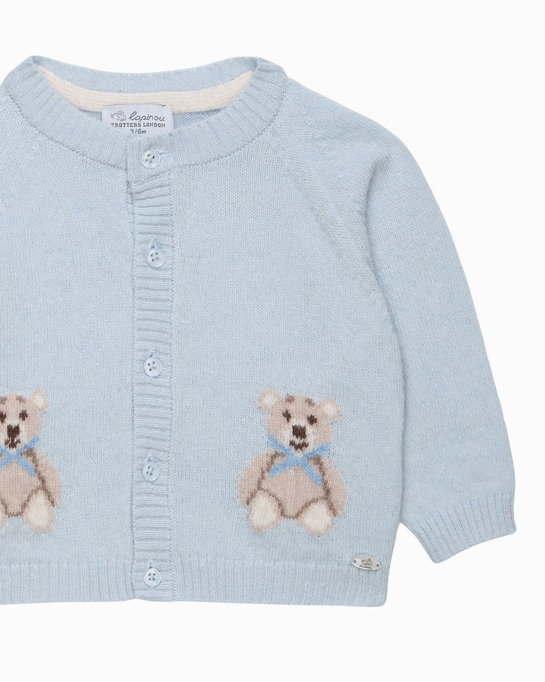 Lapinou Cardigan Baby Teddy Cardigan