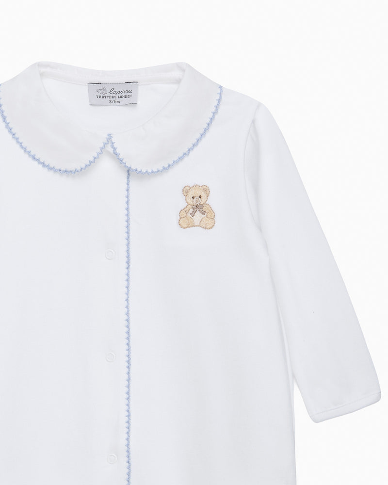 Lapinou All-in-One Baby Teddy Embroidered All-In-One