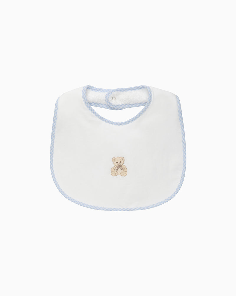Lapinou Bib Teddy Embroidered Bib