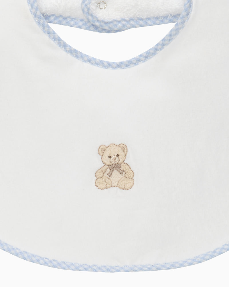 Lapinou Bib Teddy Embroidered Bib
